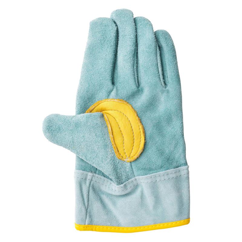 ホーケン　牛床革　背縫い手袋　オイル加工　内綿付き　BUREVO　SR-003 　親指あて付き　洗濯可　カワテ　軽防寒　吸汗　 | 