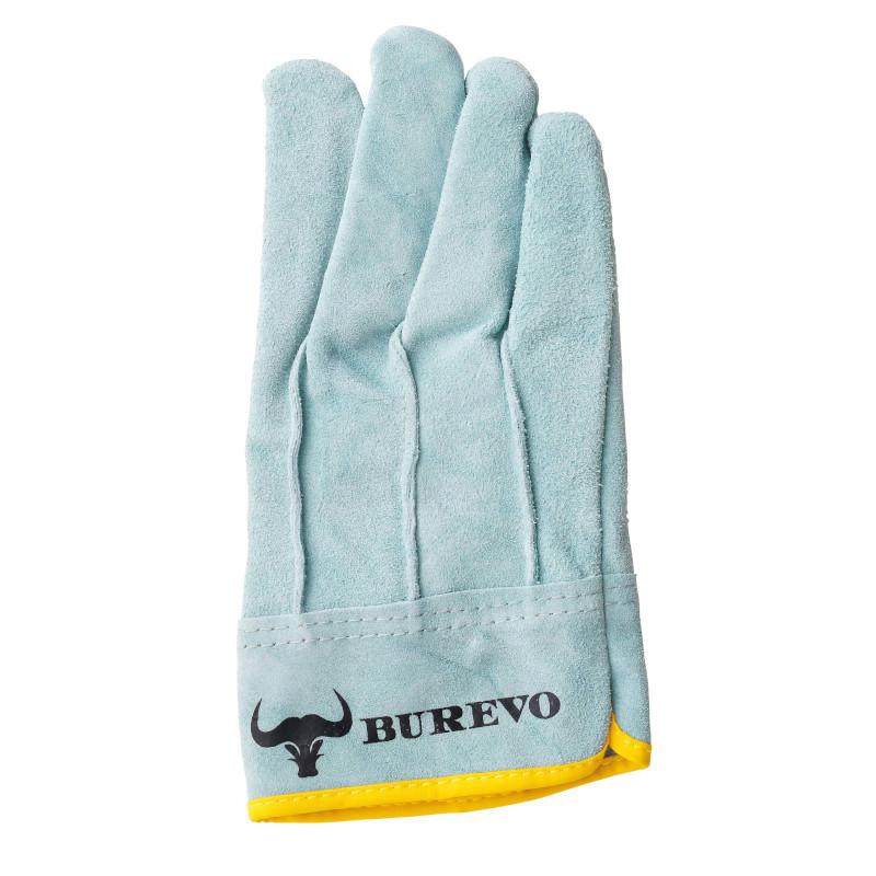 ホーケン　牛床革　背縫い手袋　オイル加工　内綿付き　BUREVO　SR-003 　親指あて付き　洗濯可　カワテ　軽防寒　吸汗　 |  | 01