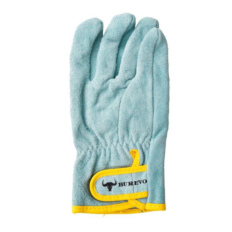 ホーケン　牛床革オイル手袋　マジック　内綿付き　BUREVO　SR-004 　洗濯可　指股あて付き　カワテ　軽防寒　吸汗　 |  | 01