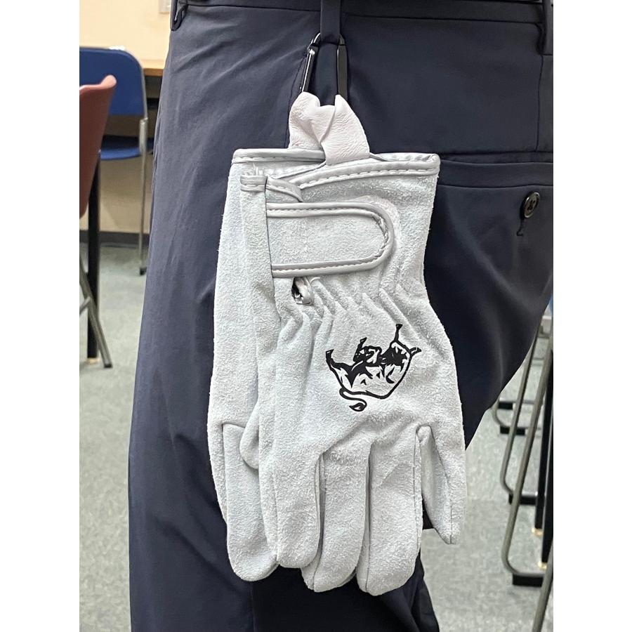 ホーケン　牛床革マジック付き手袋　Aグレード　FIT BULL  FB-231　柔らかい　指股補強　ループ付き |  | 04