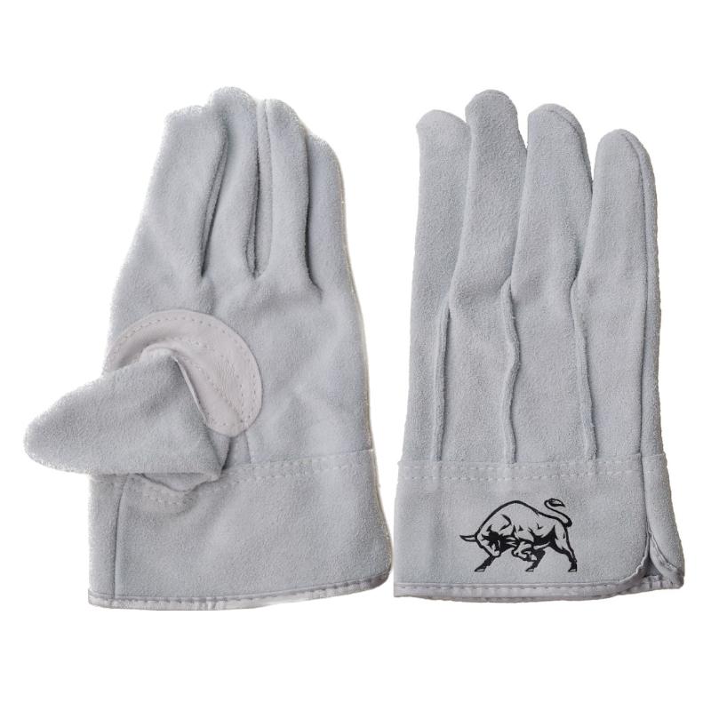 ホーケン　牛床革背縫い手袋　Aグレード  FIT BULL  FB-236　柔らかい　指股補強　ループ付き | 