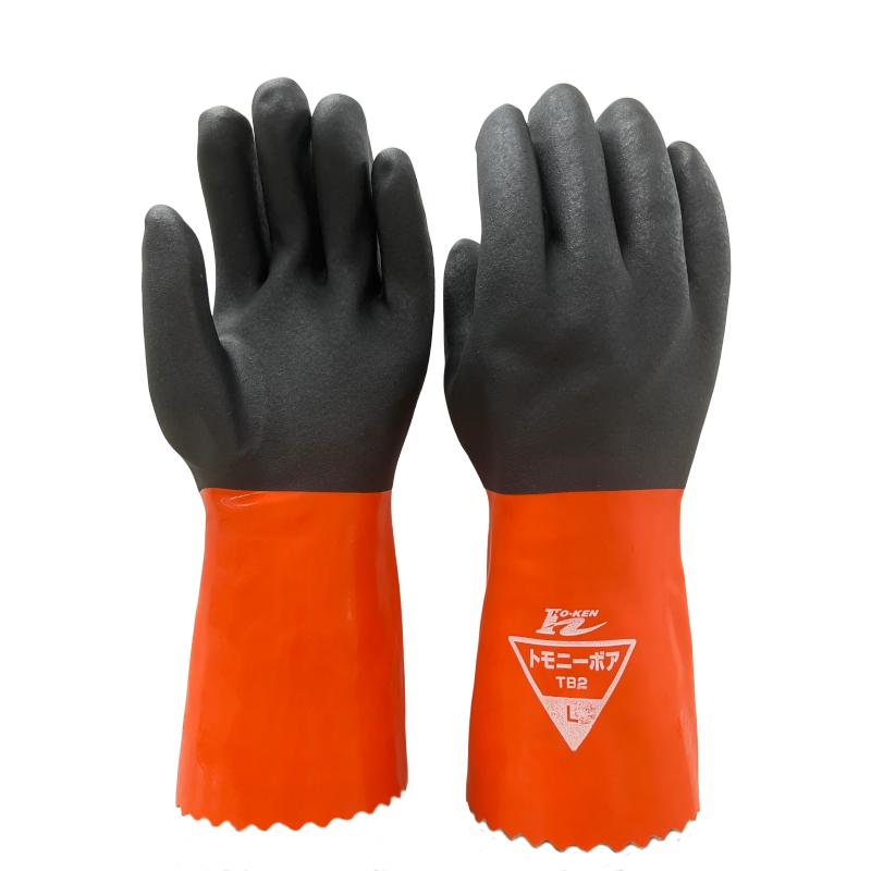 トモニーボア　TB２　防寒手袋　ビニール　ボア　 | 