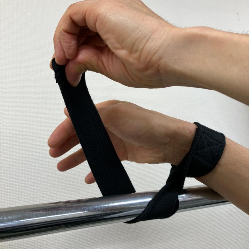 トレーニング用リストストラップ　握力補助　プロワーク　PROfessional WORKout（プロフェッショナル　ワークアウト）PW-03　デッドリフト　プルダウン　 |  | 01