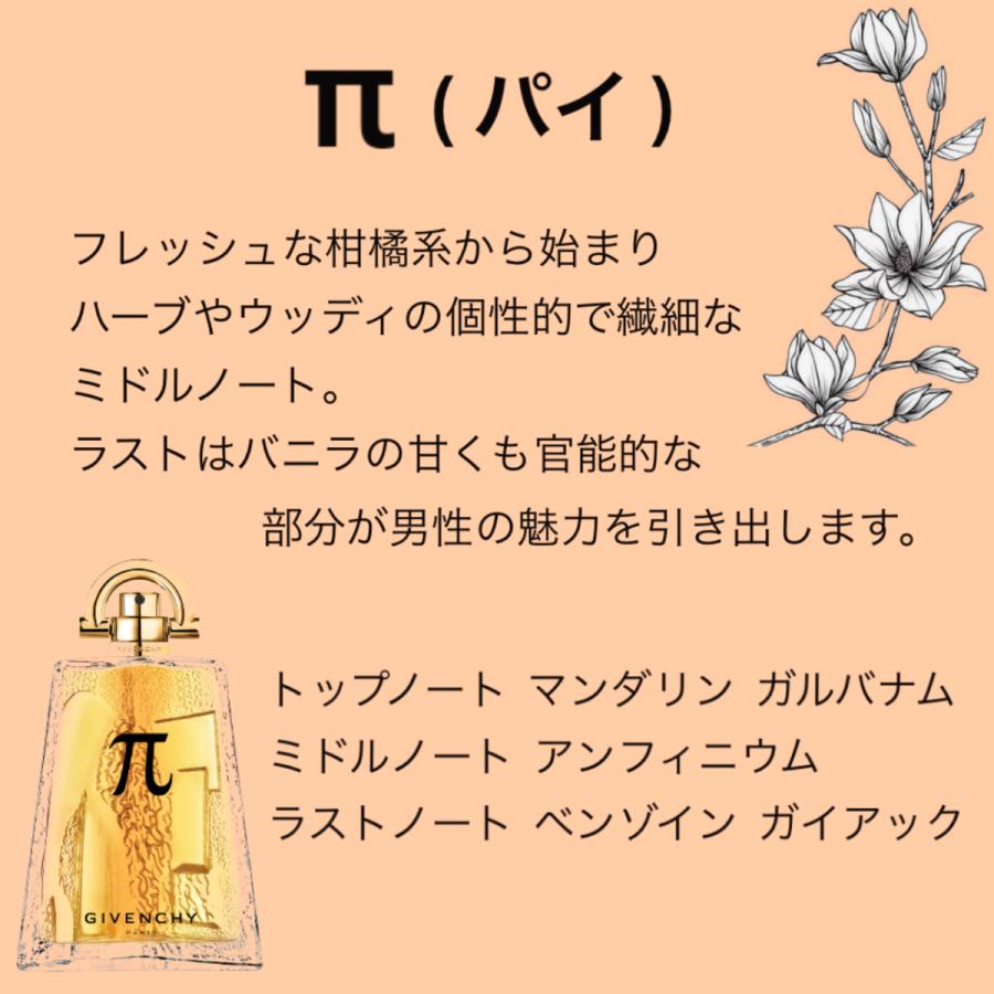 GIVENCHY ジバンシィ ジェントルマンオンリー パイ ウルトラマリン メンズ ユニセックス 香水 人気 お試し 3本セット｜cc-fragrance｜03