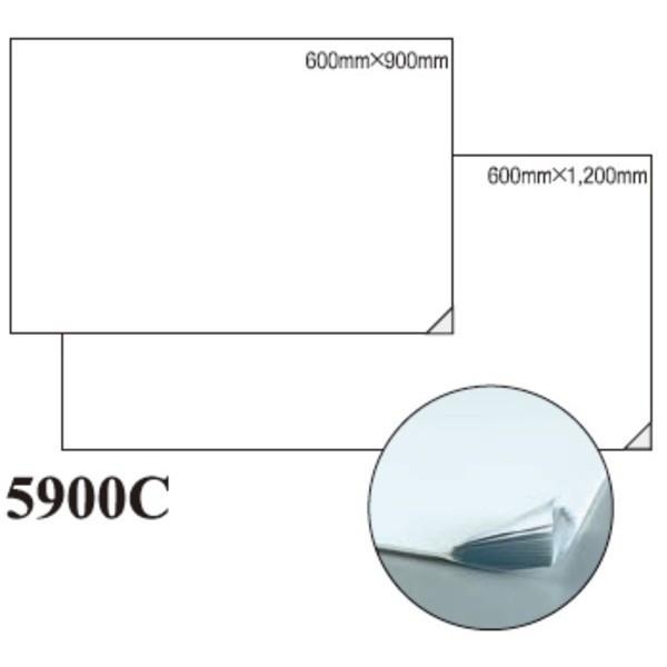 1/1-1/3 ポイント+5％ 3M ソールマット 5900 C 白 600×900mm 6マット入(＠1マットあたり10076円)5900C-600X900