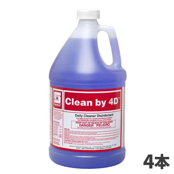 1/5 1/7 ポイント+5％ スパルタン クリーンバイ4D 3.79L 4本入(＠1本あたり6930円)