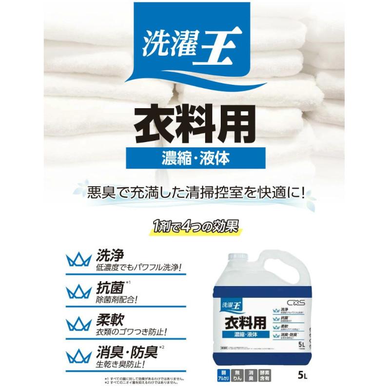 CxS シーバイエス 洗濯王 衣料用 5L T35086 : CCnet 快適バリューSHOP