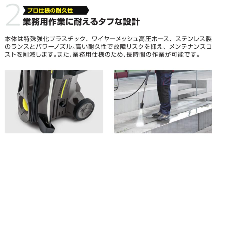 ケルヒャー（KARCHER） 業務用 冷水 高圧洗浄機 HD4/8P 60Hz 西日本用