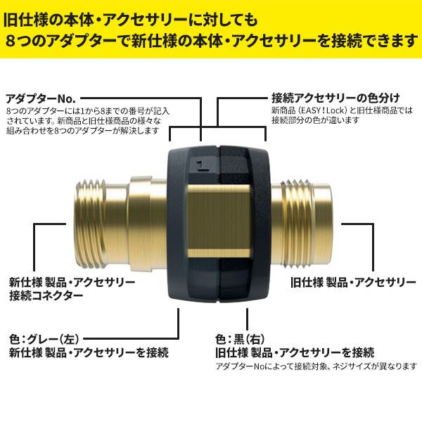 ケルヒャー KARCHER EASY!LOCK 接続アダプター NO.2 4.111-030.0 ケルヒャー KARCHER EASY!LOCK 接続アダプター NO.2 4.111-030.0