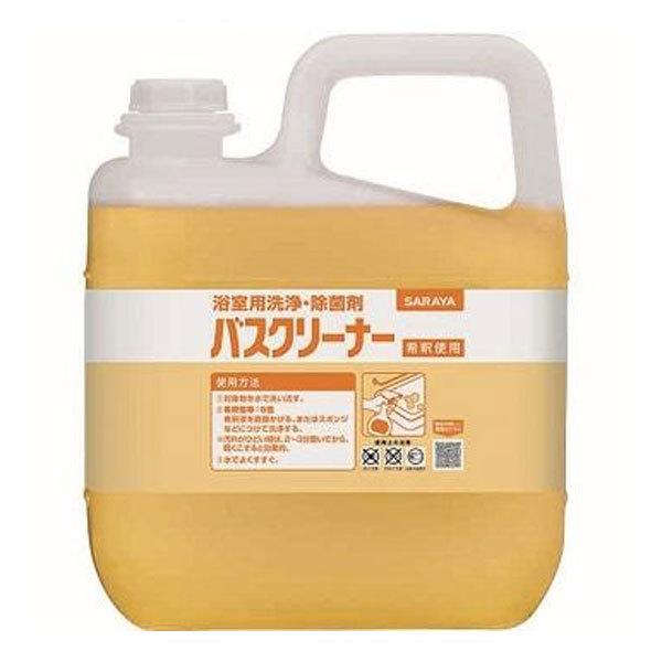まとめ買い価格 サラヤ SARAYA バスクリーナー 5kg カップ＆ノズル別売 3個入(＠1個あたり5243.4円)31782
