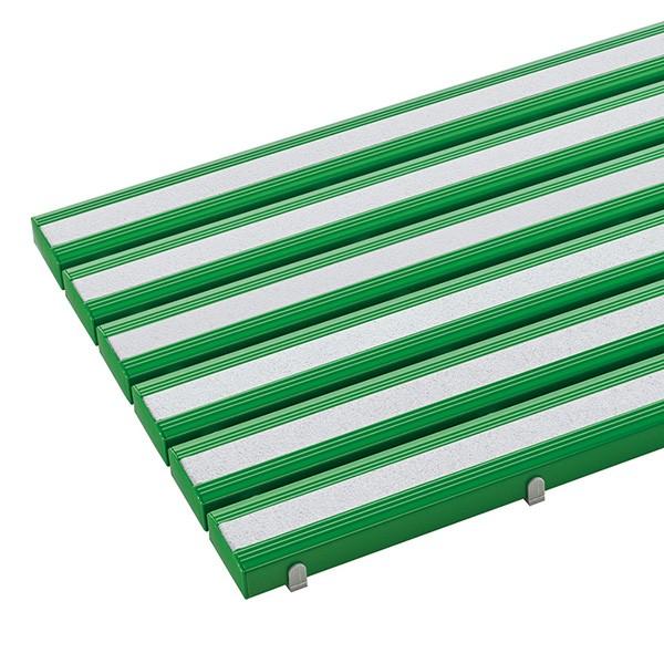 テラモト 抗菌すべり止め安全スノコ 緑 お客様組立品 600×1200mm MR-098-343-1
