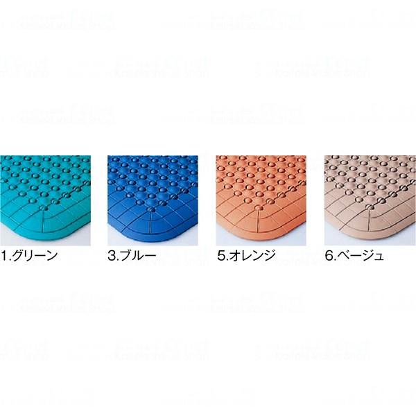テラモト 抗菌フミンゴ 屋内用 ブルー スノコ 300×300mm MR-085-076-5