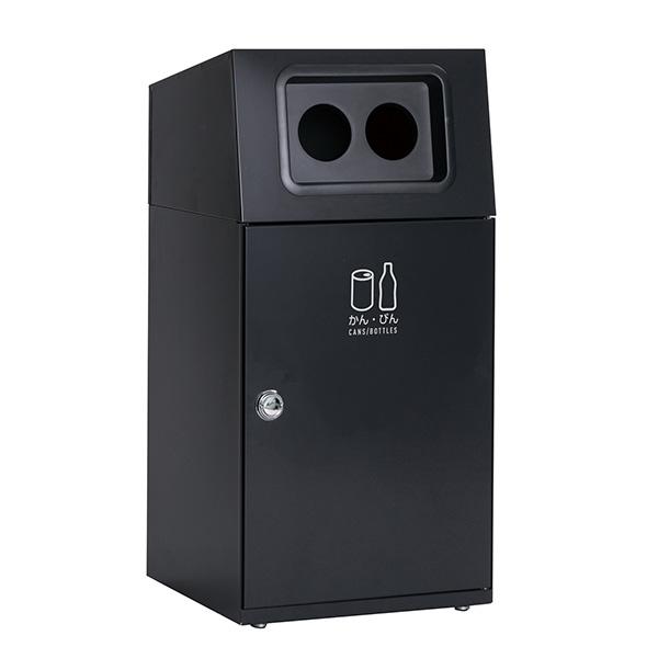 セール価格 テラモト ニートST かん・びん用 アーバングレー 67L ゴミ箱 屋外用 DS-166-018-8
