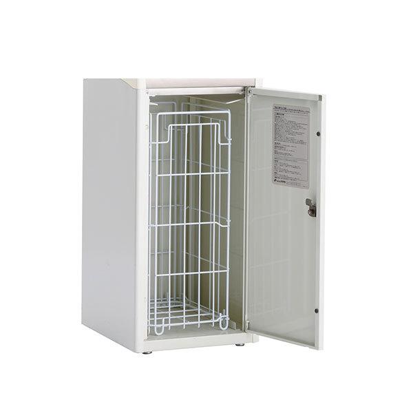 セール価格 テラモト トリム TrimSL ステン あきびん用 オフホワイト 47L ゴミ箱 屋外用 DS-168-927-7