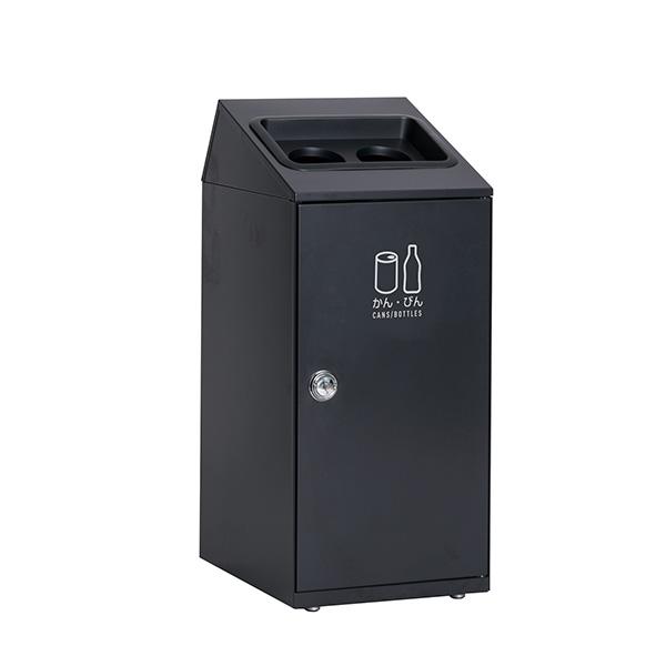 セール価格 テラモト ニートSLF かん・びん用 アーバングレー 47.5L ゴミ箱 屋内用 DS-166-418-8
