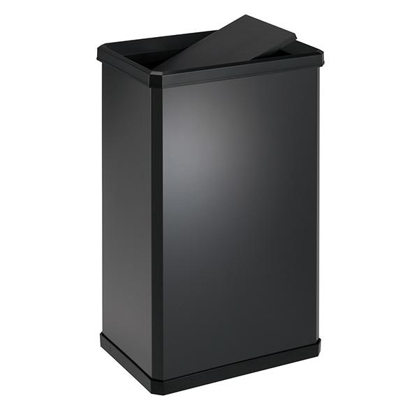 テラモト ターンボックスL アーバングレー 37L ゴミ箱 屋内用 DS-251-020-5