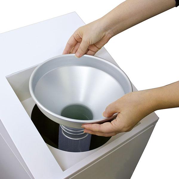 セール価格 テラモト ニートSLF 飲み残し回収ボックス ミエル アーバングレー 20L ゴミ箱 屋内用 DS-582-320-8