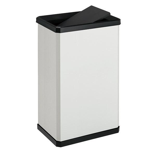 テラモト ターンボックスL オフホワイト 37L ゴミ箱 屋内用 DS-251-020-7