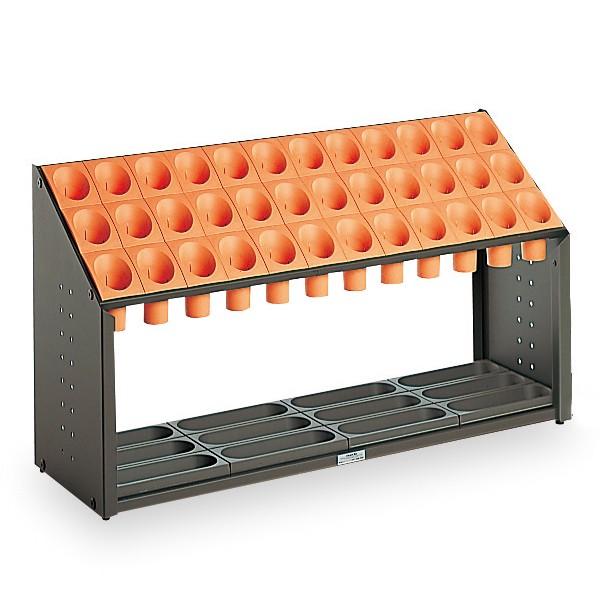 テラモト オブリークアーバンB 36本用 オレンジ 傘立 UB-285-136-7 | テラモト