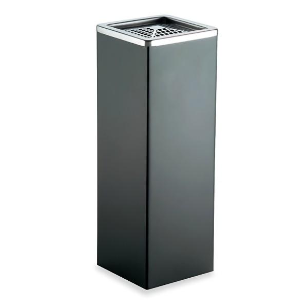 テラモト（TERAMOTO） 角型灰皿 GPX-28B 2.1L 灰皿 SS-955-100-0