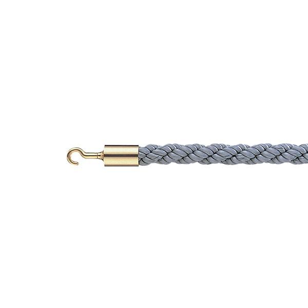 テラモト パーテーションロープ 30AB グレー SU-654-110-7