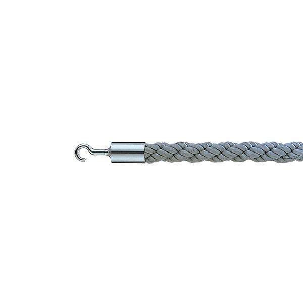 テラモト パーテーションロープ 30AC グレー SU-654-120-7