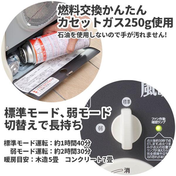岩谷 カセットガスファンヒーター 風暖 KAZEDAN CB-GFH-5 | 風暖 | 01