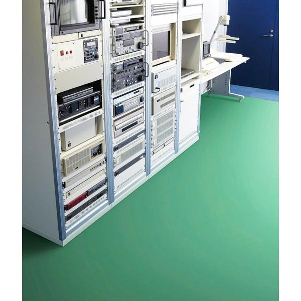 山崎産業 導電ラバーシート 2mm厚 G(緑) 制電・導電マット 1m×10m F-184-2-2-Gの画像