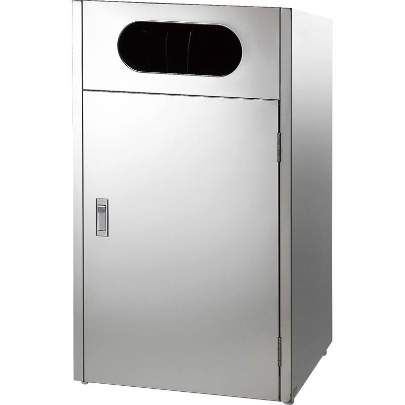 セール価格 山崎産業 リサイクルボックスMT L1 角穴 ゴミ箱(屋外用) YW-157L-SB