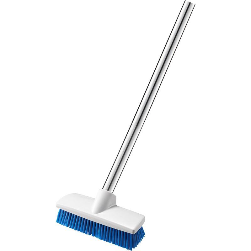 セール価格 山崎産業 HGデッキブラシ 180 BL(青) 清掃用品 10本入(＠1本あたり3300円)CL678-180U-MB-BL