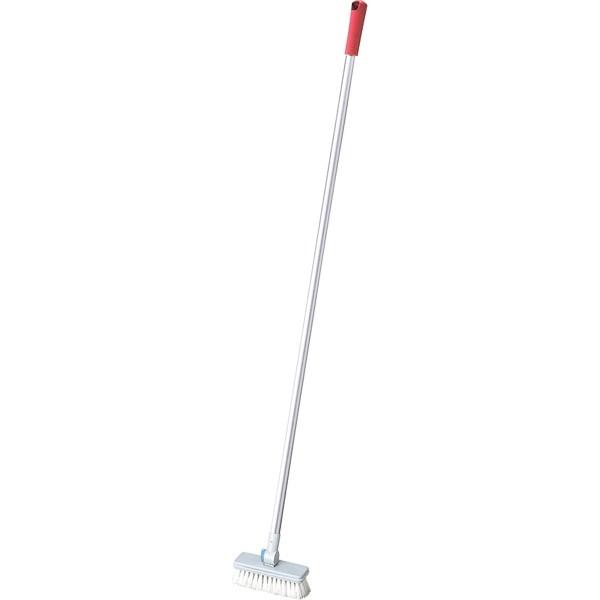 セール価格 山崎産業 HPニューデッキブラシ R(赤) 清掃用品 10本入(＠1本あたり1498.2円)CL679-000U-MB-R