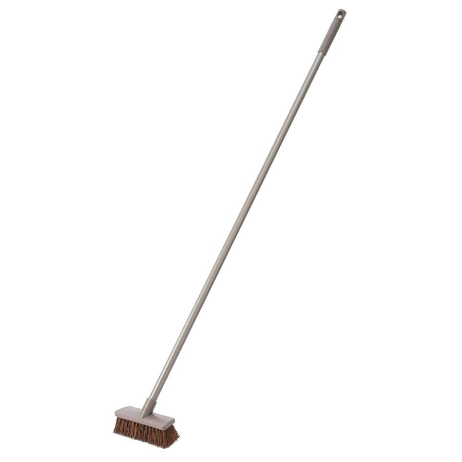 セール価格 山崎産業 デッキブラシ シダ 18 清掃用品 24本入(＠1本あたり655.5円)CL715-180U-MB