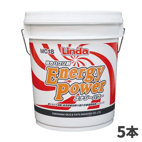 まとめ買い 横浜油脂工業 Linda エナジーパワー 18kg 5本入(＠1本あたり12980円)4779
