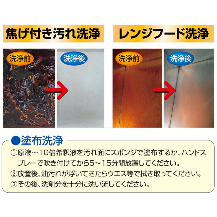 強力油汚れ洗剤 まとめ買い 横浜油脂工業 グリラーNEO ネオ 20kg 5本入(＠1本あたり9691円)4363の画像