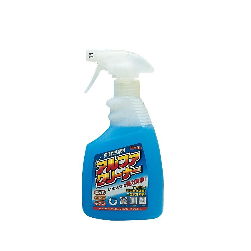 1/5 1/7 ポイント+5％ 横浜油脂工業 Linda アルファクリーナー 450ml 20本入(＠1本あたり891円)1433