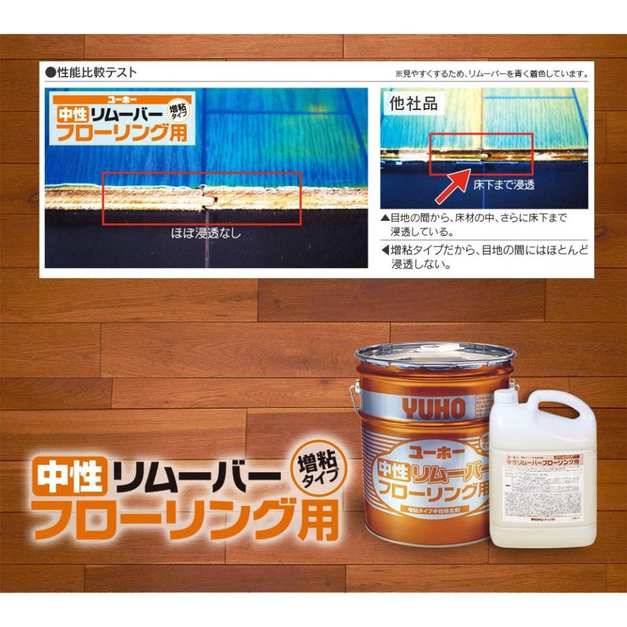 ミッケル化学 中性リムーバー 増粘タイプ フローリング用 18kg 121122_2