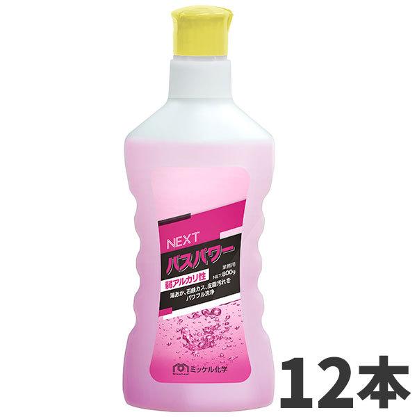 ミッケル化学 NEXTバスパワー 弱アルカリ 800g 12本入(＠1本あたり715円)151200