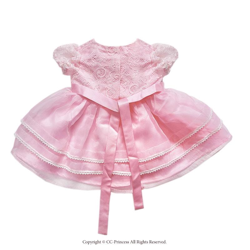 68センチアンティークドール用ドレス ピンクドレス 帽子付き 68センチアンティークドール用ドレス ピンクドレス 帽子付き