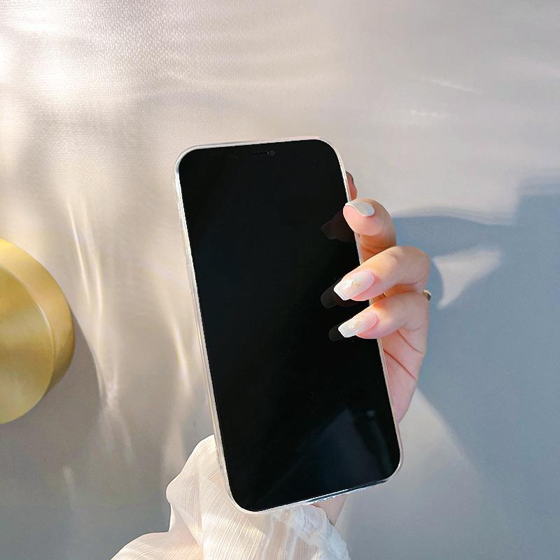スマホケース iPhone 蝶々 クリア ハードタイプ ラメ オーロラ iPhone13 iPhone14 iPhone15 iPhone16 アイフォン バタフライ キラキラ ホワイト 透明 おしゃれ |  | 07