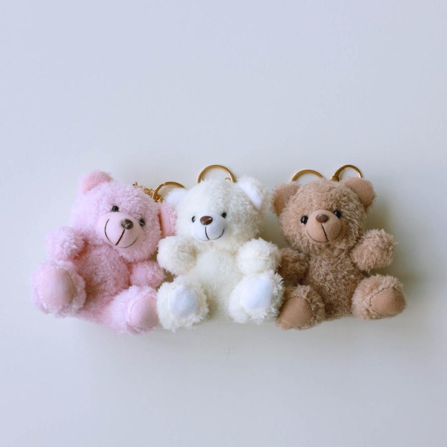 キーホルダー ぬいぐるみ 韓国 くま うさぎ いぬ キーチェーン
