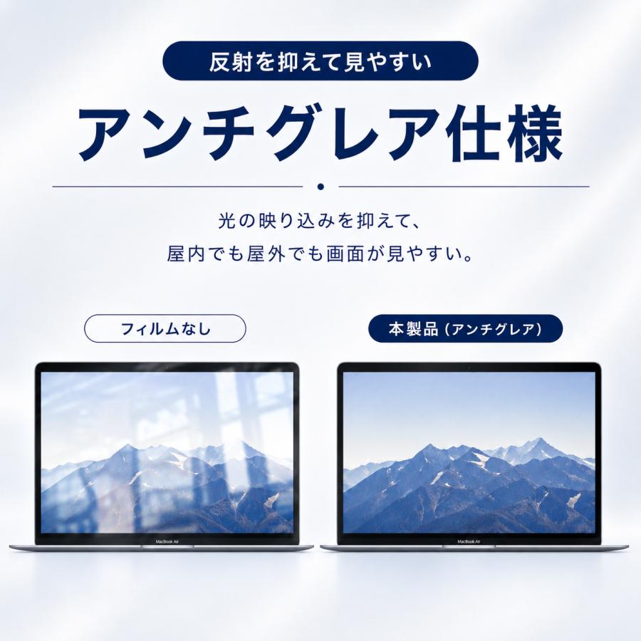 MacBook Air Neo 保護フィルム 13インチ M5 M4 M3 M2 M1 Air13