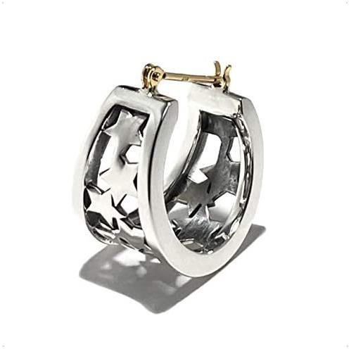 コンビニ受取対応商品 メンズ シルバー925 星 フープピアス スターラッシュピアス アークシルバーアクセサリーズ Ccb C C21 通販 Yahoo ショッピング 上質で快適 Mtkbrasil Com Br