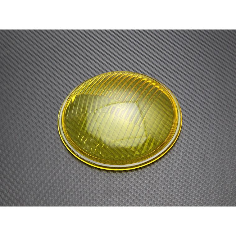即納 ライトレンズ 5 3 4インチ ベーツライト用 イエロー ベーツタイプ ヘッドライト ベイツライト
