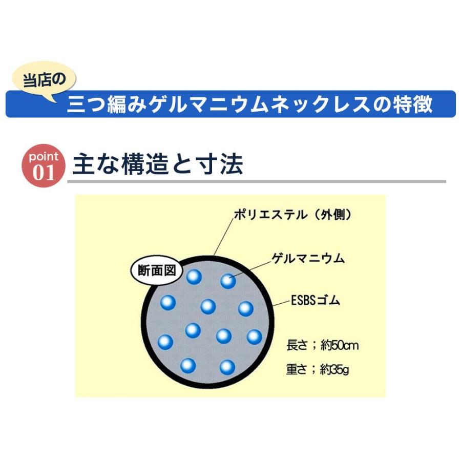 野球用ネックレス スポーツネックレス サッカー ゴルフ メンズ ゲルマニウムネックレス 送料無料 32color 三つ編み チタン 健康 肩こり 室内フィットネス｜cccstores｜06