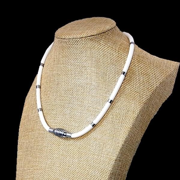 マグネットネックレス 磁気ネックレス スポーツネックレス 健康 肩こり 野球 サッカー バスケット ゴルフ ランニング アクセサリー シリコンパワーバランス Hj Spmsn Cccstores 通販 Yahoo ショッピング