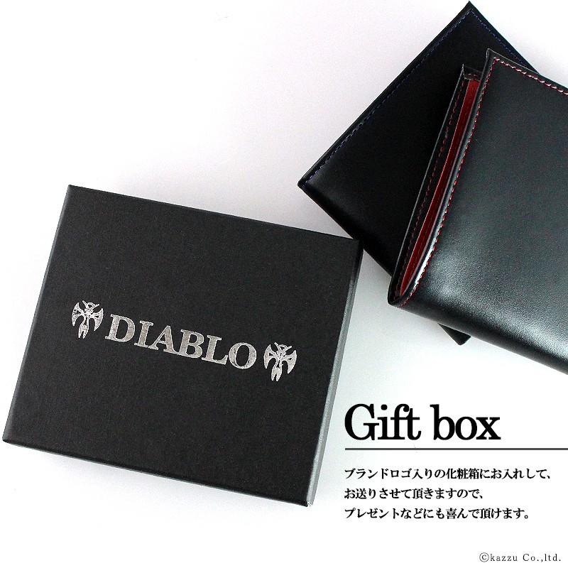 財布 メンズ 二つ折り ブランド DIABLO ディアブロ 馬革&本牛革 本革短財布 ホースハイド サイフ ショートウォレット　送料無料 |  | 04
