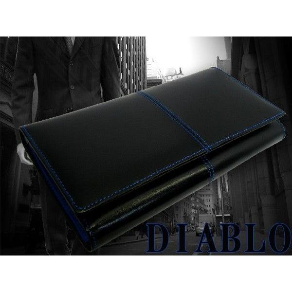 DIABLO ディアブロ 長財布 メンズ ブランド 三つ折り長財布 大容量29