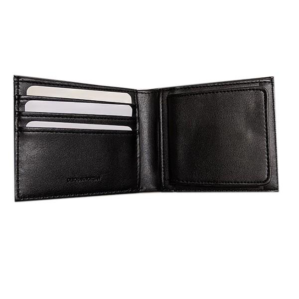 メンズ 定番 二つ折り財布 PUレザー 短財布 ブラック ブラウン おしゃれ 紳士 用財布 定形外郵便 送料無料 箱無し |  | 10