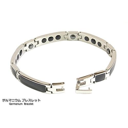 訳あり ステンレス ゲルマニウムブレスレット20粒 男性用女性用 即納