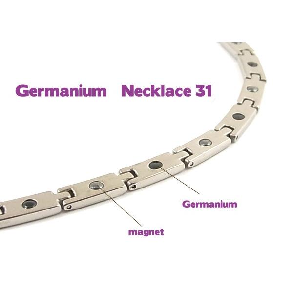 訳あり 婦人用磁気ゲルマニウムネックレス31粒 女性用 即納 スポーツ